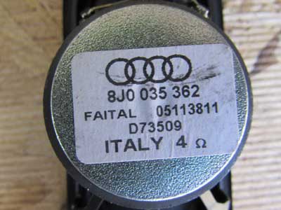 Audi TT Mk2 8J OEM Speaker Set 5 Speakers 8J0035411 2008 2009 2010 2011 2012 2013 2014 20158